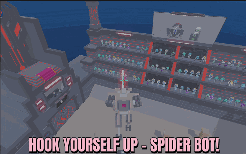 Clone Drone in the Danger Zone — Spider Bot (screenshot 2)